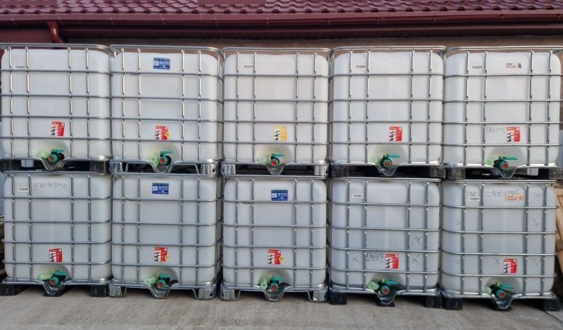 Bidoane  butoaie 110L bazin ibc