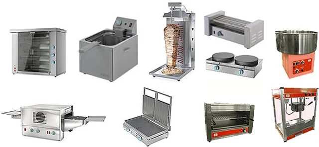Оборудования для фаст-фуда