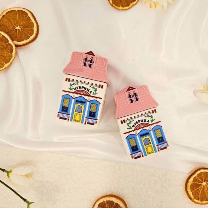 Керамична къщичка за подправки, чубрица, charly wilde