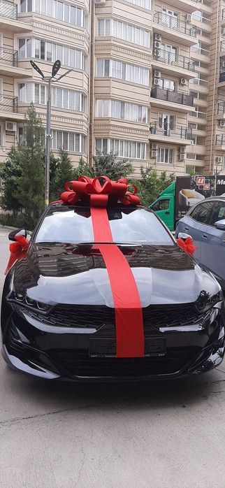 Бантик под заказ специальный подарочный лента красная