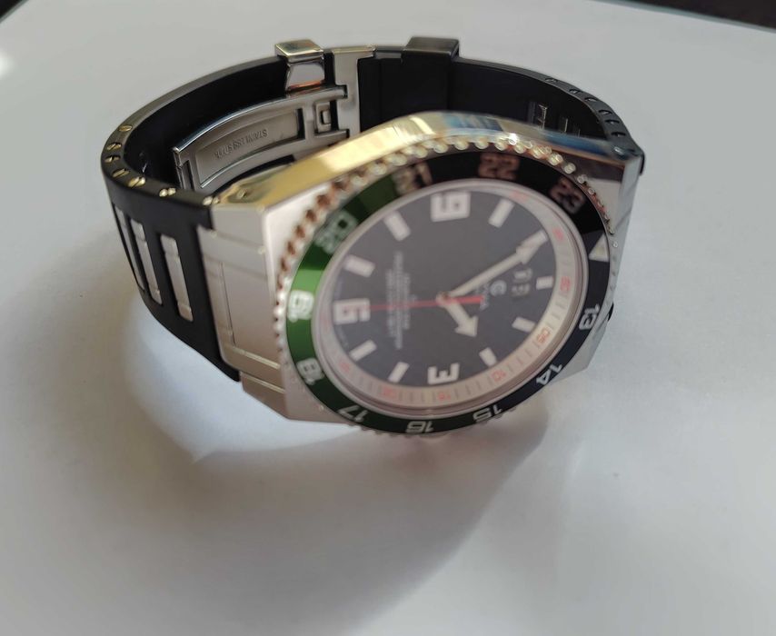 Швейцарски Cyma Ice Aquamare Star Professional Diver, 200m сапфир 43mm