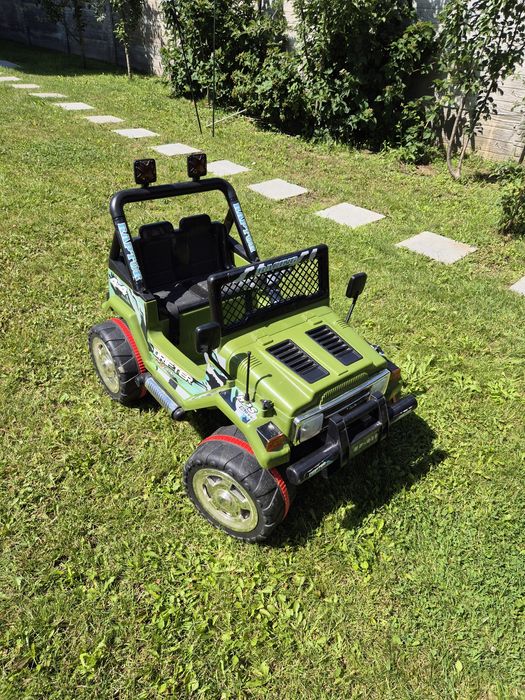 Masinuta electrica copii Mappy, 2 locuri, Drifter Jeep, Verde