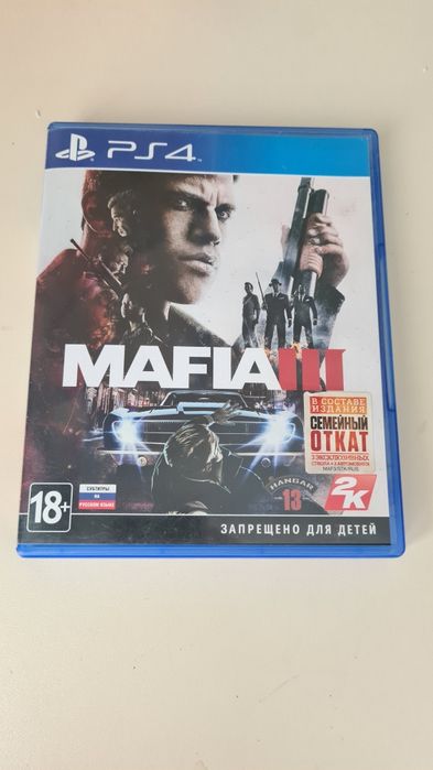 Диск от Мафия 3  пс 4