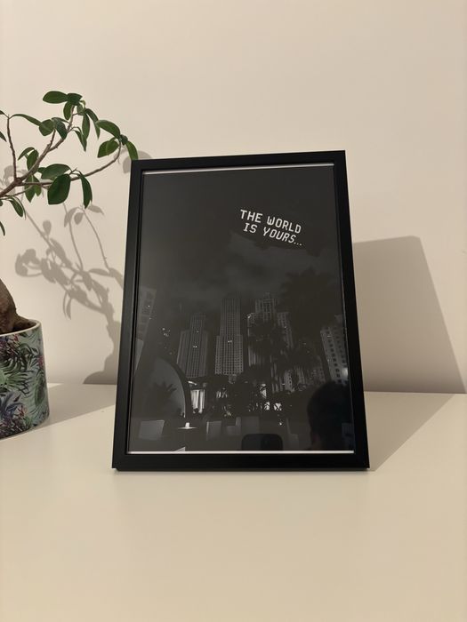 Poster The World Is Yours || Wall art
