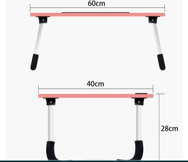 Столик можно использовать как подставку для планшета ноутбука