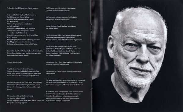David Gilmour - Luck and Strange 2024 [Bluray Audio]
