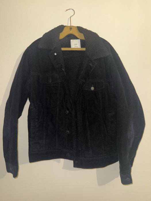 H&M L.O.G.G. кадифено яке с топла подплата – размер S