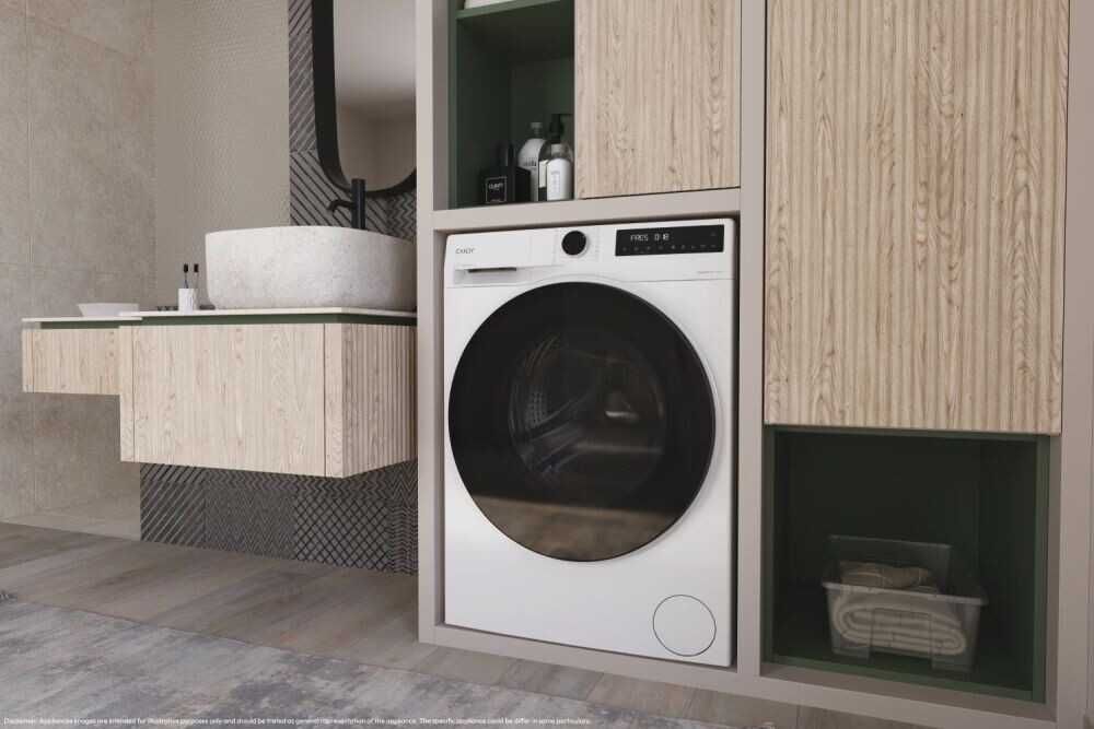 Нова инверторна пералня с пара Кенди/ Candy 13 кг