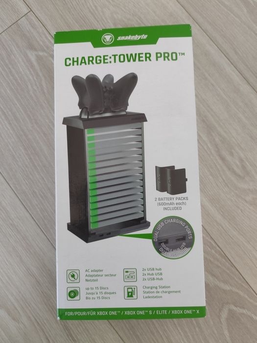 Xbox ! Snakebyte Charge Tower Pro Nou