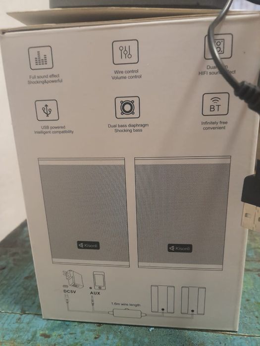 Продам колонки на компютер  новые