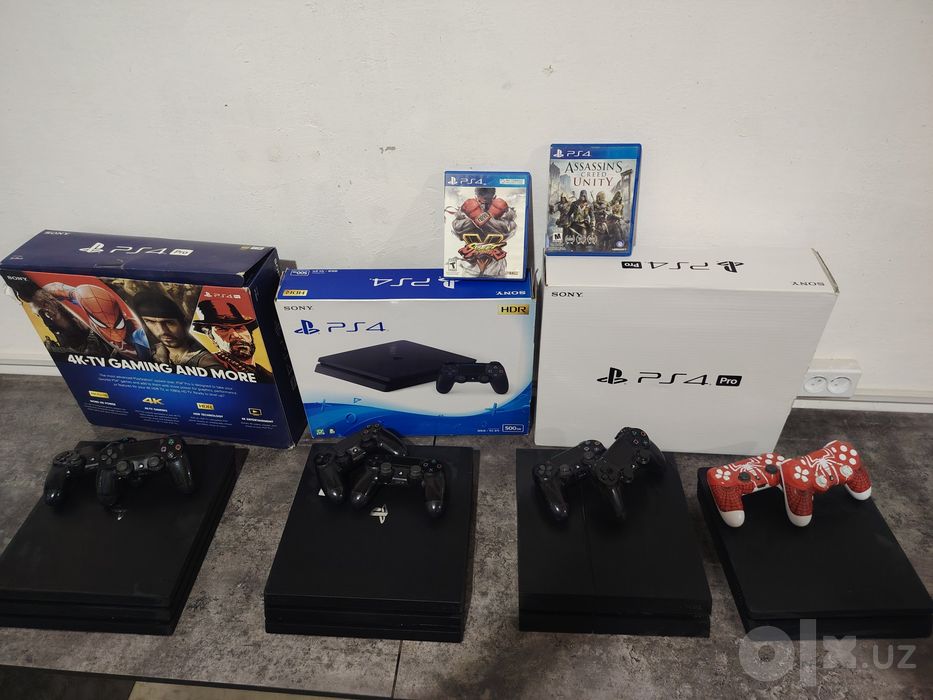PlayStation 4 4dona mavjud