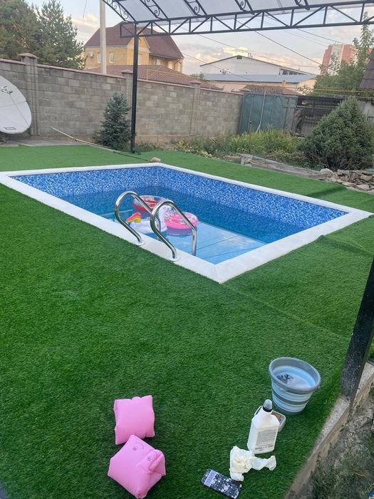 Строительство бассейнов ПВХ пленка