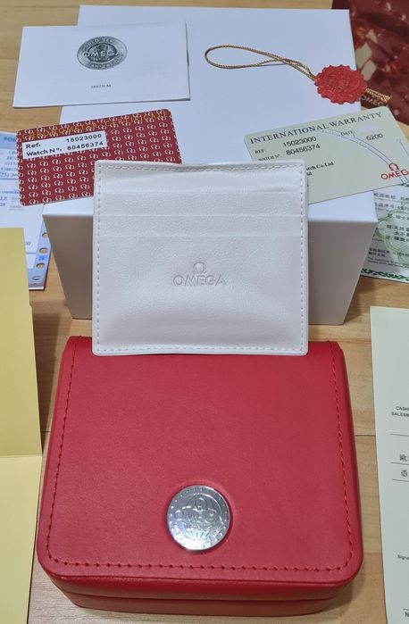 Cutie ceas omega cu toate acte + punga omega