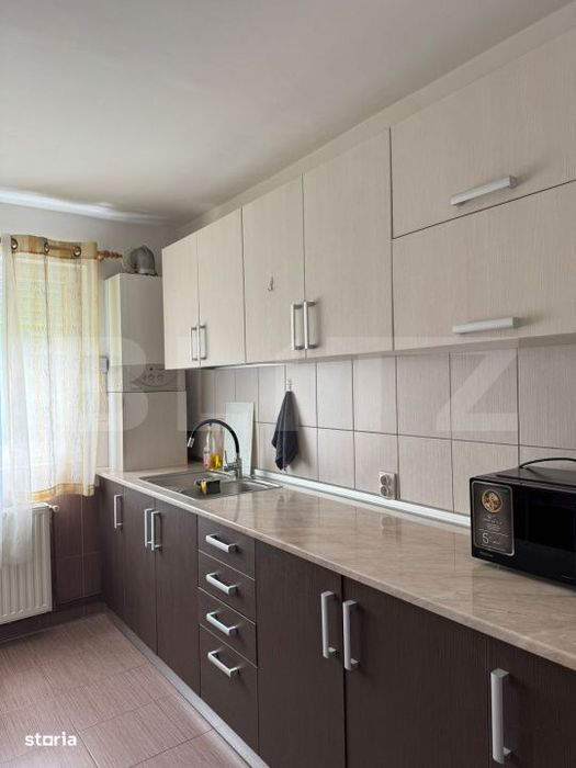 Apartament 3 camere, 72 mp, mobilat si utilat, zona Blocuri
