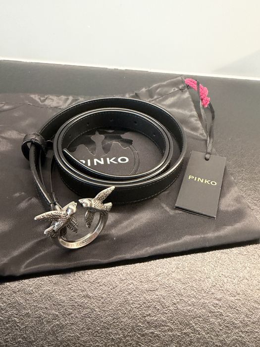 Колан PINKO естествена кожа