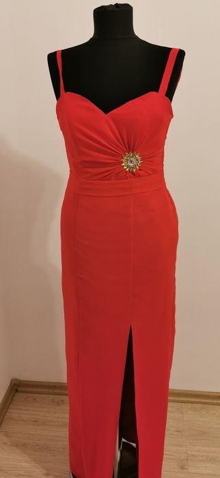 Rochie lunga rosie