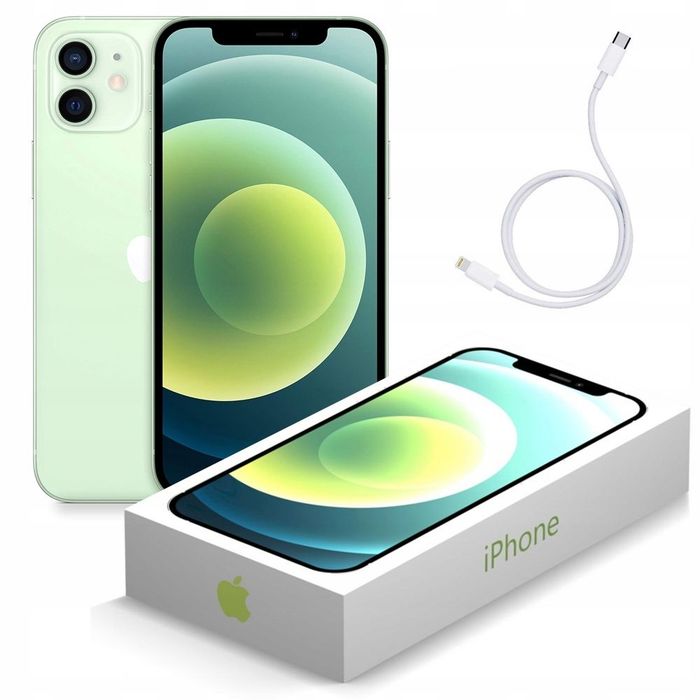 iPhone 12 Green, 64 GB, Като нов