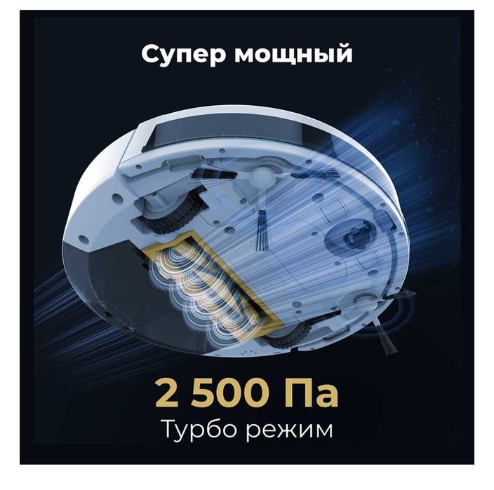 Робот пылесос с водяным баком