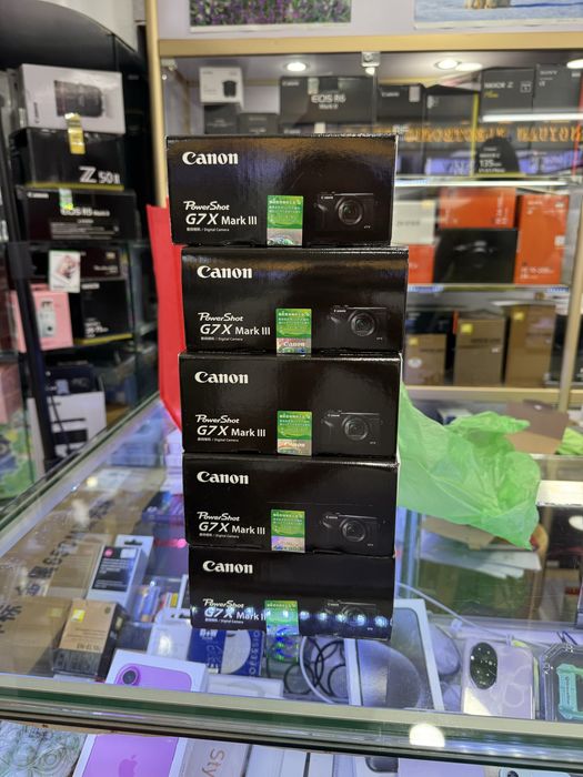 Canon G7 X MARK 3 black наличии Made in Japan