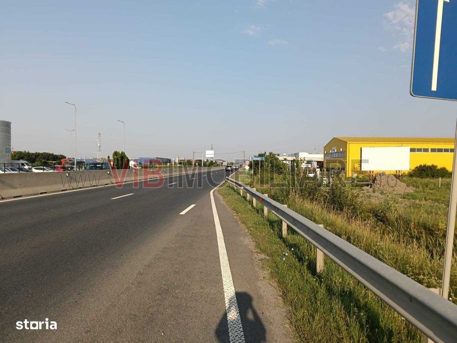 Teren industrial de vânzare | 11.600 mp | Între Timișoara și Remetea |