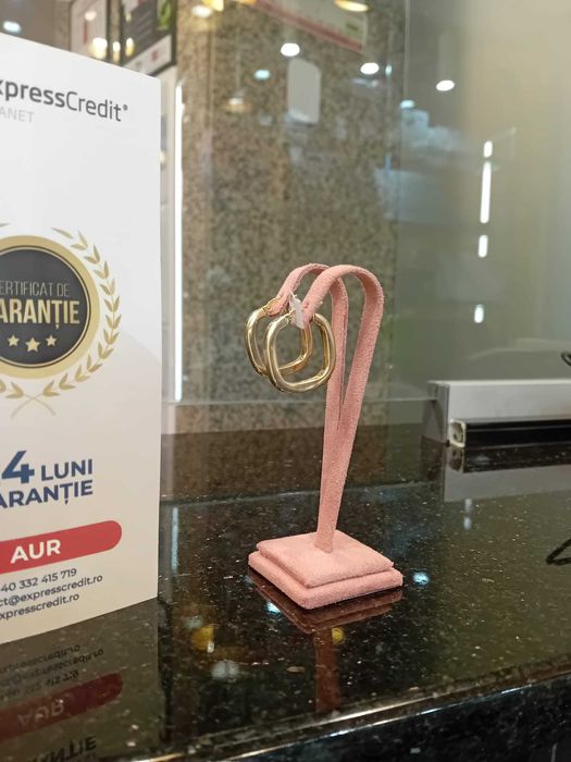Cercei aur 14k 2.85g (Iulius Mall)(B-50131) Garantie 2 ani!