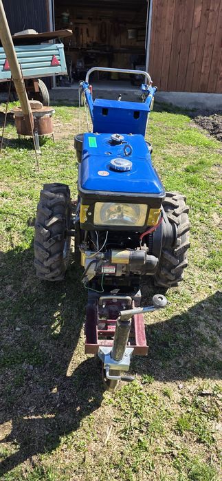 Motocultor Zubr 12,5 CP - freză, plug, prășitoare și plug pt rebilonat