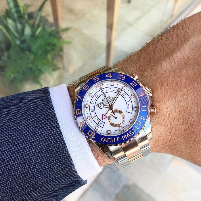 Rolex yacht-master 2 двуцветен 44mm