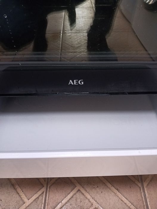 Свободно стояща печка с индукционни котлони Аег Aeg 2 години Гаранция!