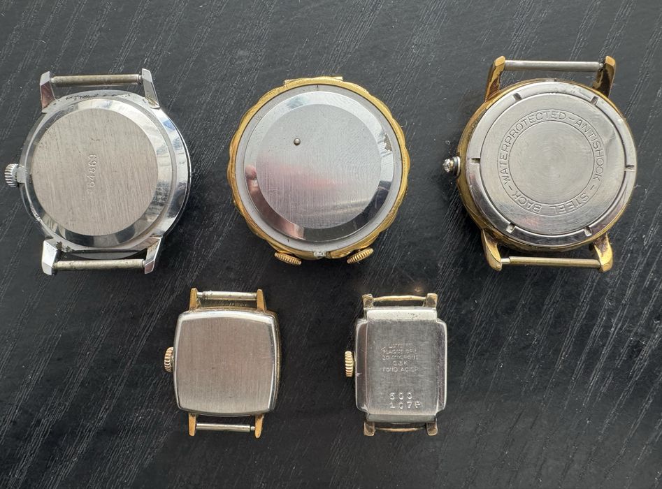 5 винтидж механични часовника – СССР и Швейцария