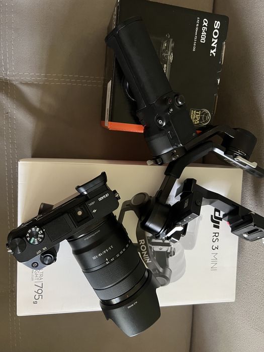 Sony 6400 obektiv ronin rs3 mini