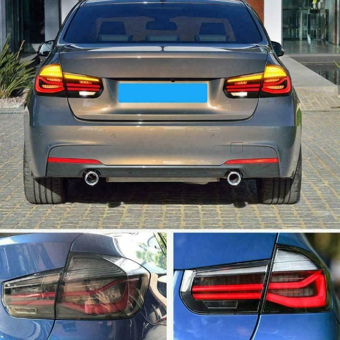 Stopuri LED M Look Black Line compatibil cu BMW Seria 3 F30 (2011-2019