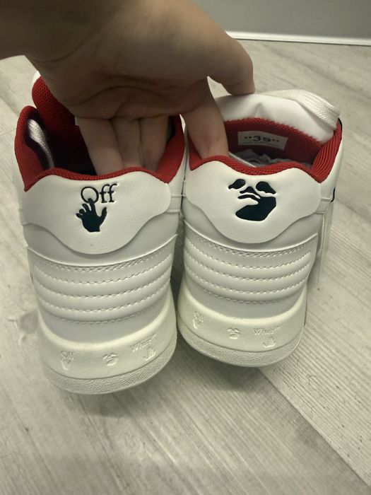 кроссовки off white
