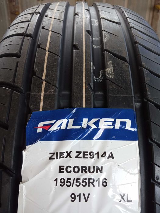 4 Нови летни гуми 195/55R16 Falken Ziex ZE914A ECORUN XL 91V