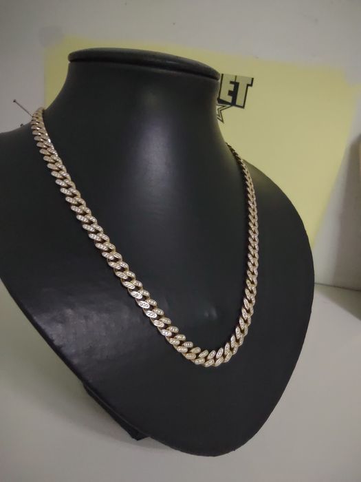 Lant cuban aur 14k (efn)