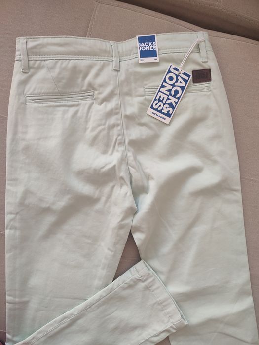 Ментовo зелени дънки Jack&Jones