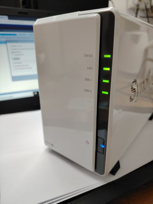 NAS Synology DS213j + HDD 2x 3TB