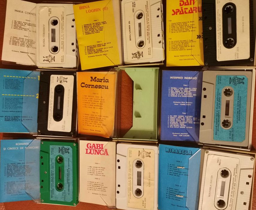 Casete Audio Vechi Electrecord  Originale  de Colectie