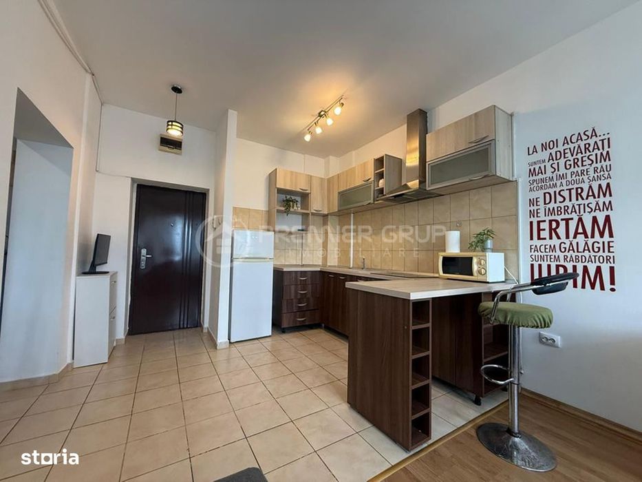 ETAJ 3! Apartament 2 camere 55mp, Granit, AC, balcon, mobilat — fotografia 3