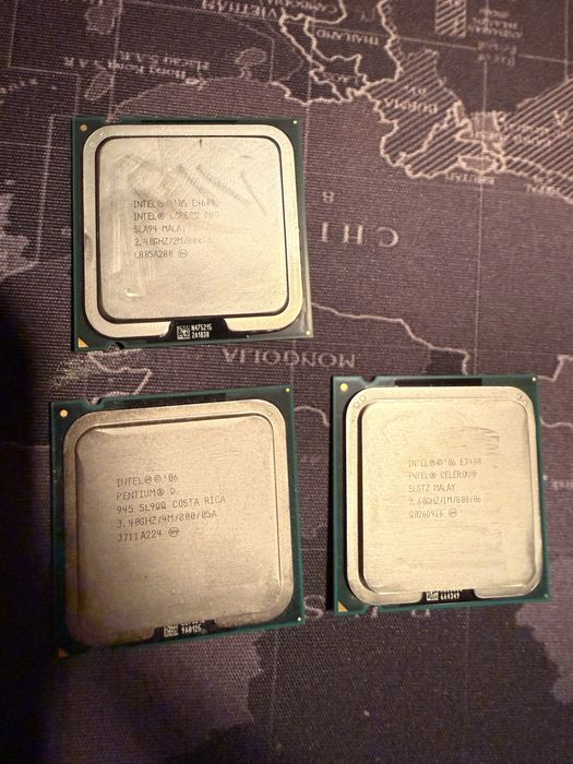 Lot piese diverse pentru calculatoare wifi, ram, procesor