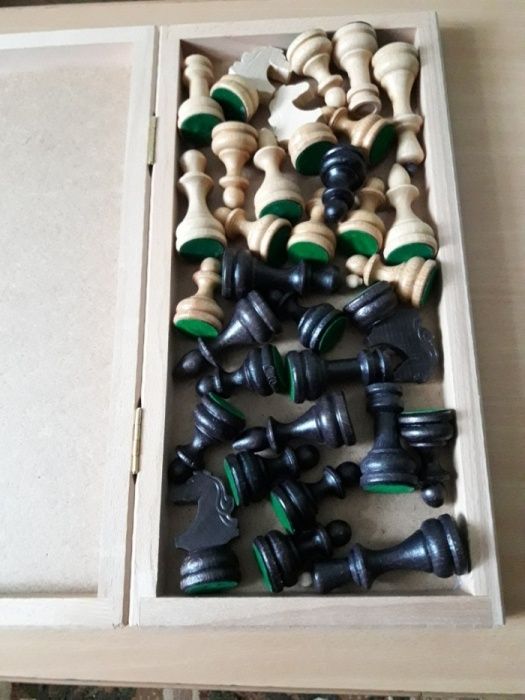 шахматы деревянные