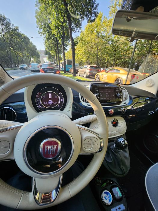 Fiat 500 Lounge, 1.2, 69CP, Panoramic