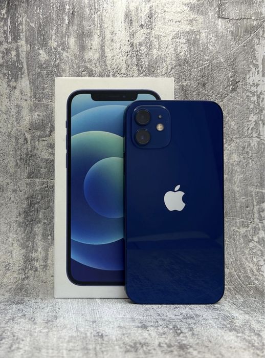 Iphone 12. 128 Гб. С коробкой. Акб 76%