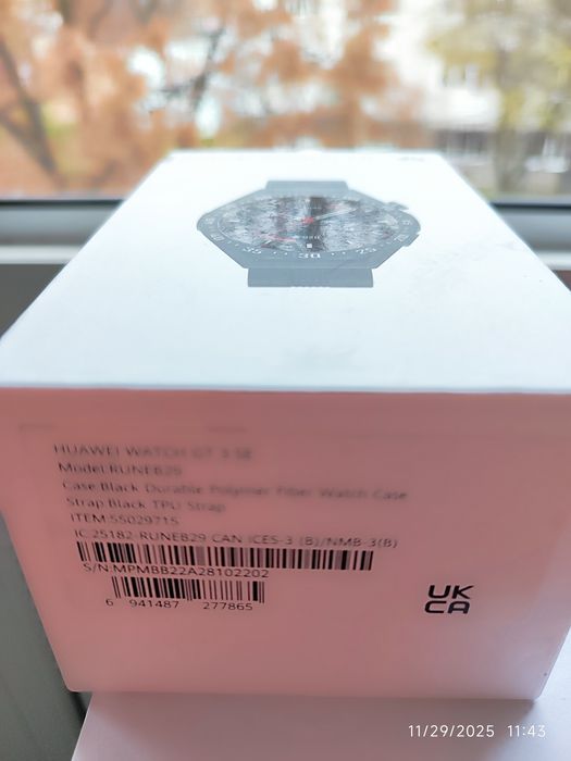 Huawei Watch GT 3 SE 46mm Rezistent la apă (Grafit negru)