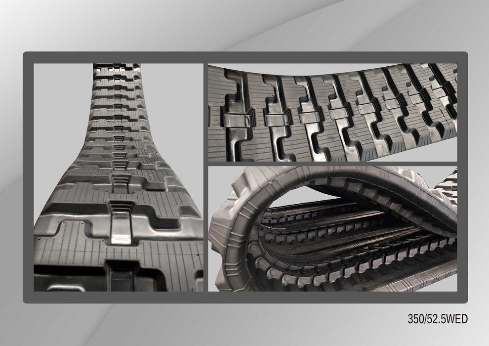 Șenilă  cauciuc  350 x 52,5 x 86W