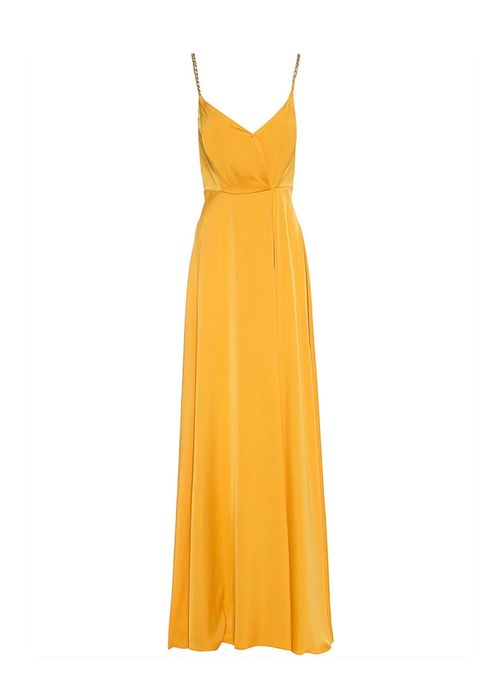 Дълга официална рокля Lynne 40 жълта