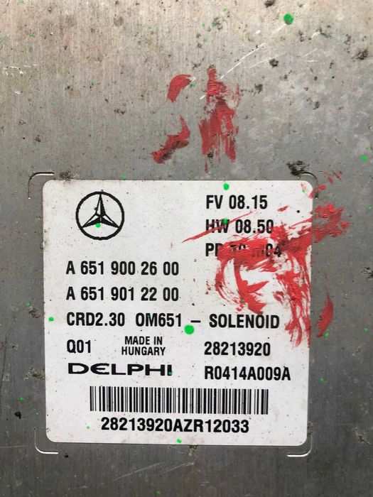 Calculator motor Mercedes Sprinter 2.2cdi A6519002600, A6519012200