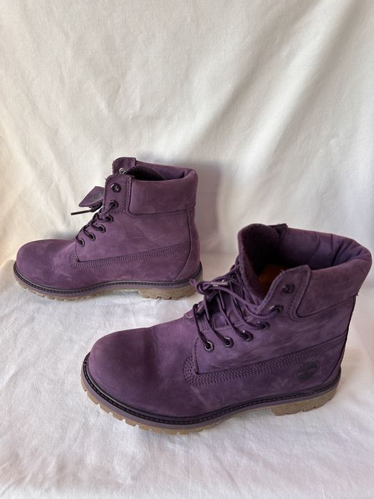 Ghete,bocanci dama,mov,Timberland,marime 39