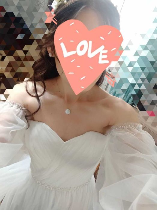 Свадебное платье размер S