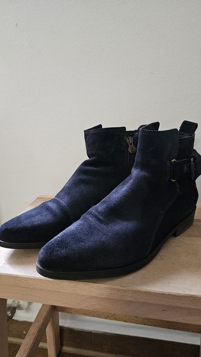 Ghete din piele întoarsă Tommy hilfiger