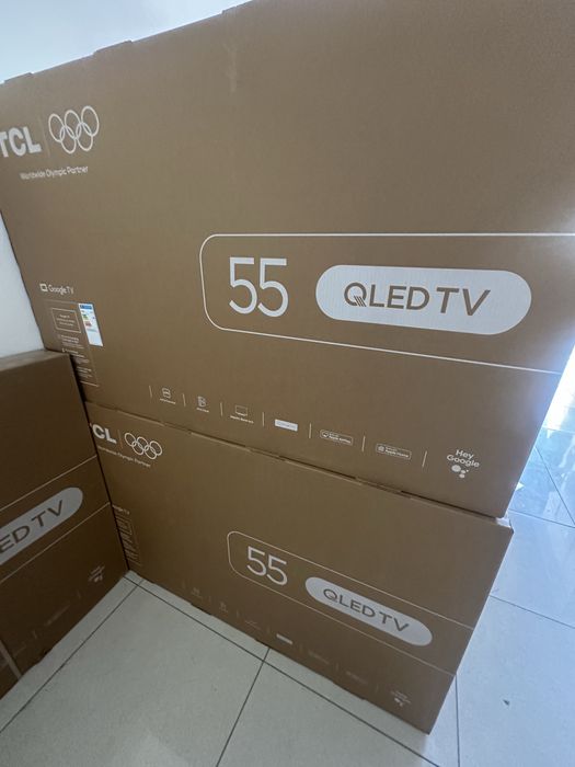 Телевизор TCL 55T6D QLED новый 2026 оригинал Прошивка Доставка